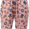 Gilmore Girls Women's I'd Rather Be Watching TV Show Tossed  Pajama Set Pink - 4 of 4
