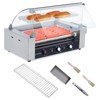 Hot Dog Roller Grill & Commercial Hot Dog Machine with Dual Temperature Control - 3 of 4