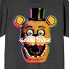 Five Nights At Freddy's Game Over Men's Cradle Pink Crew Neck Short Sleeve T-shirt - 2 of 3