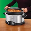 Hamilton Beach 6qt Stovetop Slow Cooker - Silver - image 3 of 4