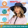 SUN CUBE Wide Brim Sun Hat Adults, Fishing Hats Sun UV Protection, Hiking Bucket Hat Safari Beach Boonie, UPF 50+ - 4 of 4