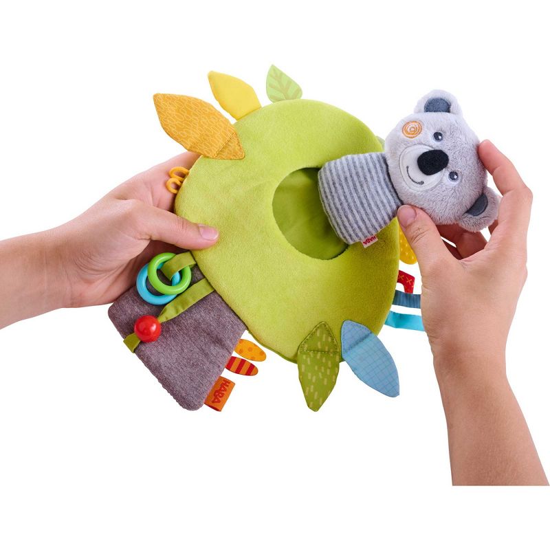 HABA Koala Discovery Cushion Hanging Crib Toy with Play Elements (Machine Washable), 3 of 7