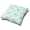 Touchdog Floral-Galore Convertible and Reversible Squared 2-in-1 Collapsible Dog House Bed - 2 of 2