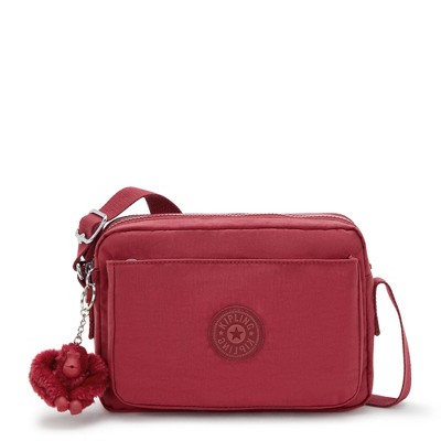 Kipling Abanu Medium Crossbody Bag Funky Red