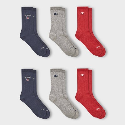 Champion Women's Embroidered 3pk Crew Socks