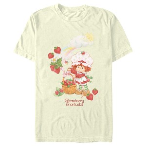 Men's Strawberry Shortcake Rainbow Basket T-Shirt - 1 of 4