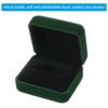 Unique Bargains Velvet Paper Cuboid Jewelry Display Box - 3 of 4