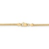 Black Bow Jewelry 2.5mm, 14k Yellow Gold, Solid Franco Chain Necklace - 4 of 4