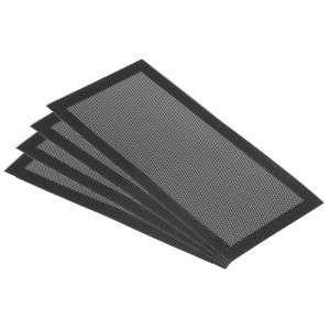 Unique Bargains Mesh Debris Blocking Hair Dust Debris Floor Wall Magnetic Vent Covers 4 Pcs - 1 of 4