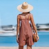 Women's Breezy Striped Cami Romper for Beach Getaways - Cupshe - 4 of 4