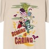 Care Bears X Universal Monsters Women's Natural Crew Neck Short Sleeve T-shirt - 2 of 4
