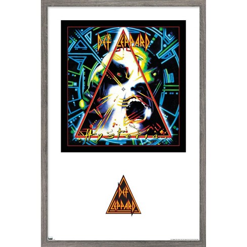 Trends International Def Leppard - Hysteria Album Series Framed Wall ...