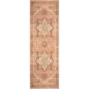 Nourison Vintage Washables Medallion Non-Slip Indoor Rug - 1 of 4