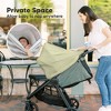 KeaBabies Car Seat Cover for Babies, Multi-Use Nursing Cover, Infant Carseat Cover, Breastfeeding Cover, Stroller Cover - 4 of 4