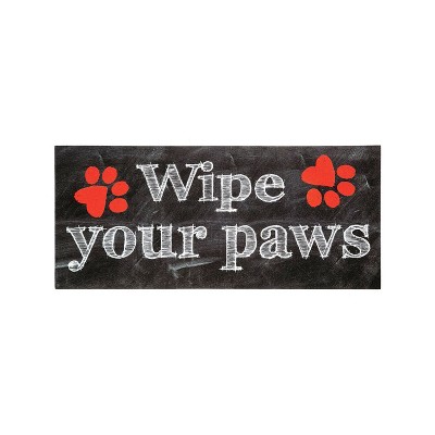 Evergreen Flag Wipe Your Paws Sassafras Switch Mat
