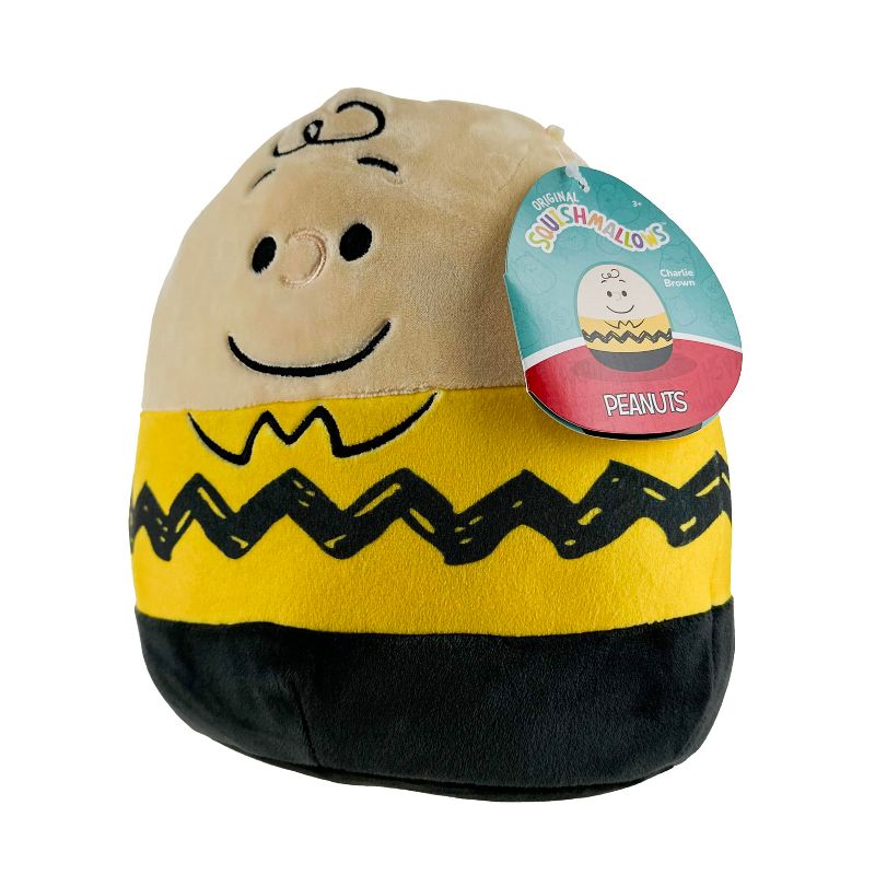 Squishmallows Peanuts 8 Inch Plush | Charlie Brown, 3 of 5