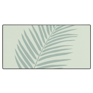 Daily Regina Designs Palm Leaf Sage Desk Mat - Deny Designs - 1 of 4