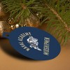 US Naval Academy Midshipmen Aluminum Holiday Christmas Tree Ornament - 4 of 4