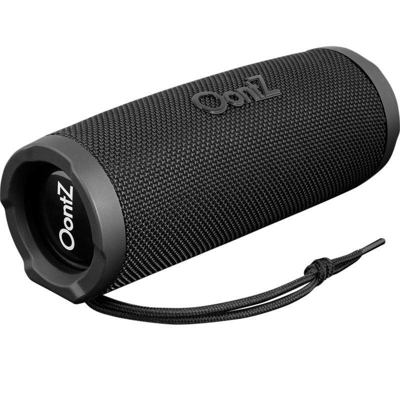 OontZ Cylinder Bluetooth Speaker, Portable Wireless Bluetooth 5.0 Speaker, 14 Watts, IPX7 Waterproof Loud Portable Bluetooth Speaker, 1 of 6