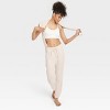 Women's Cozy Ribbed Jogger Pants - Auden™ - 3 of 3