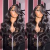 Jessie's Wig 26-28 Inch Body Wave Glueless Wig 13X4 Pre Cut Lace Natural Black 1 Pc/Pack - 4 of 4