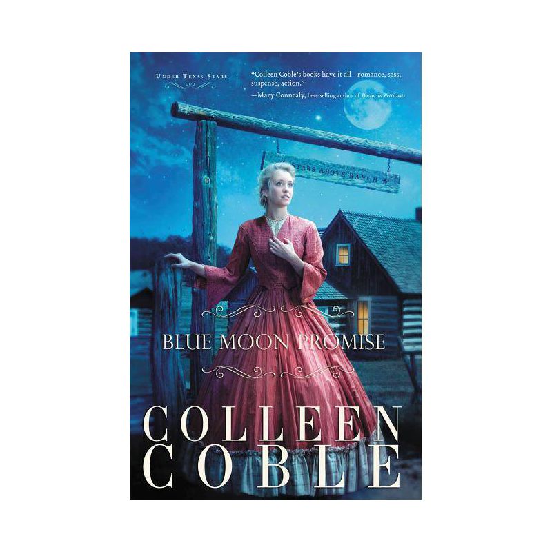 Blue Moon Promise - (Under Texas Stars) by  Colleen Coble (Paperback), 1 of 2