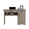 GlasFlength Desks Computer Desk Office Desk Writing Table Desk with Drawers Cabinet for Small Space Home Office, Brown, 46.81"*18.5"*29.96" - 3 of 4