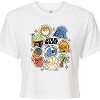 Women's - Star Wars - Summer Stickers Cropped Graphic T-Shirt - 2 of 4