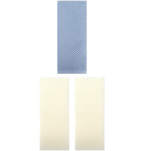 REGALWOVEN 3 Pack Soft Absorbent Waffle Cotton Hand Towels for Bathroom 13" x 30" - 1 of 4