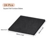 Unique Bargains Felt Self-stick Non-slip Anti-scratch Furniture Pads 24 Pcs - 2 of 3