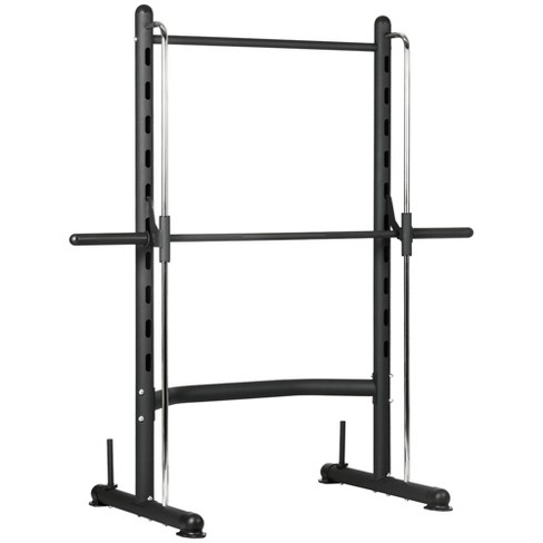 Barbell rack best sale with bench