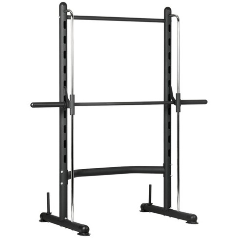 jord Pligt Festival Soozier Adjustable Squat Rack With Pull Up Bar And Barbell Bar,  Multi-function Bench Press Weight Lifting Equipment : Target