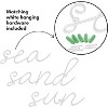 Sea Sand Sun - Metal Line Art Wall Decor Sculpture - 4 of 4