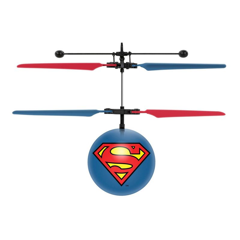 World Tech Toys DC Justice League Superman IR UFO Ball Helicopter, 2 of 4
