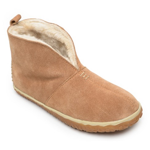 Minnetonka Women s Suede Tucson Bootie Slippers Target