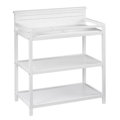 target white changing table