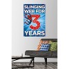 Trends International Marvel Spider-Man - Happy 3rd Birthday Unframed Wall Poster Prints - 2 of 4