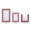 Torrent Collection 3 Piece 100% Soft Cotton Tufted Weave Bath Rug Set, Ombre Pattern, Super Soft & Absorbent, Machine Washable Bathroom Mats - 2 of 4