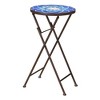 Maggift Patio End Tables Accent Side End Table for Outdoor and Indoor, Garden, Backyard Use, Special Design, Multicolored, 13"*13"*22" - 4 of 4