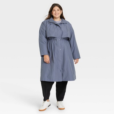 plus size trench coat