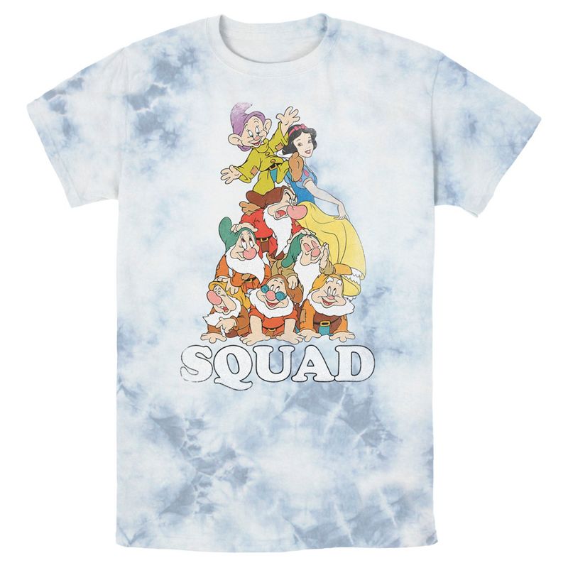Men's Snow White and the Seven Dwarves Squad T-Shirt, 1 of 5