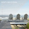 Arceso Adirondack Chairs with Cup Holder, 300lbs Weather Resistant - 2 of 4