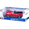 1967 Chevrolet Camaro SS 396 Convertible Red 1/18 Diecast Model Car by Maisto - 4 of 4
