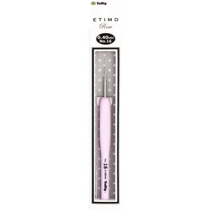 Tulip Etimo Rose Steel Crochet Hook-Size 16/.4mm - 1 of 1