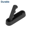 Unique Bargains 90° Foldable Coat Hook Invisible Perforated Fixed Wall - 4 of 4