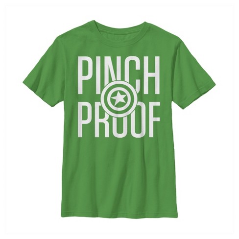 Boy's Marvel Captain America Shield Pinch Proof St. Patrick's T-Shirt - image 1 of 3