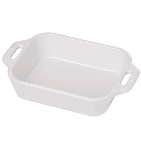 Staub Ceramic 13-inch X 9-inch Rectangular Baking Dish - White : Target