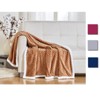 Sheridan Ultra Warm and Comfortable Braided Faux Shearling Throw 50" x 60" - image 2 of 2