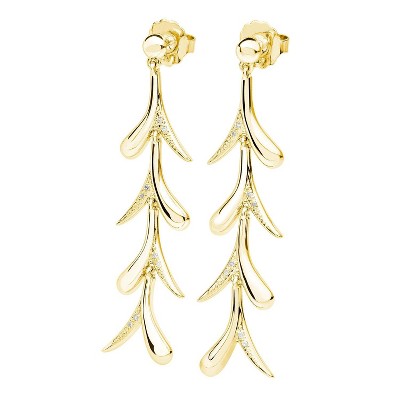 Lucy Quartermaine - Sycamore Earrings in Gold Vermeil