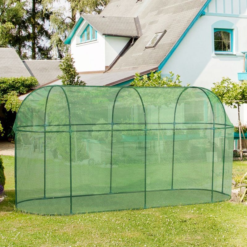 Aoodor Greenhouse Fruit Cage Netting Cover, 2 of 7